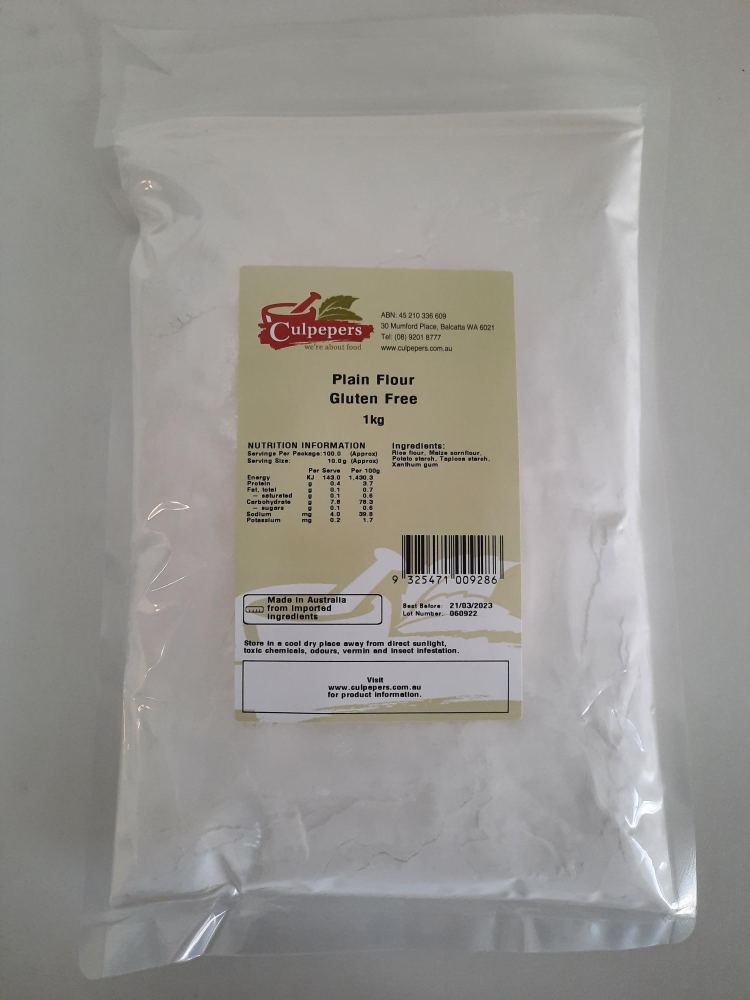 Plain Flour - Gluten Free 1kg