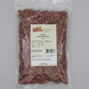 Almonds - Roasted/Unsalted 1kg