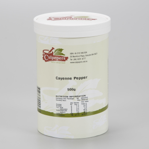 Cayenne Pepper Canister 500g 