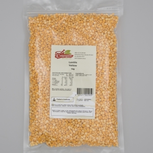 Lentils - Yellow 1kg