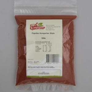 Paprika Hungarian Style 500g